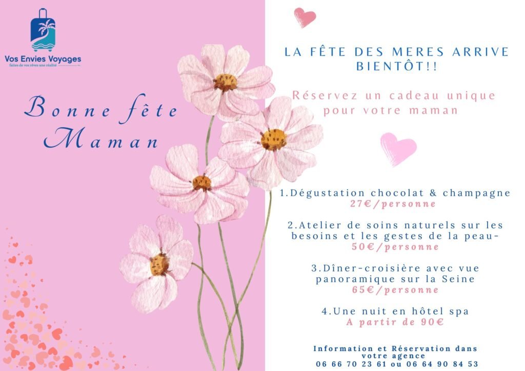 Offre fête des meres